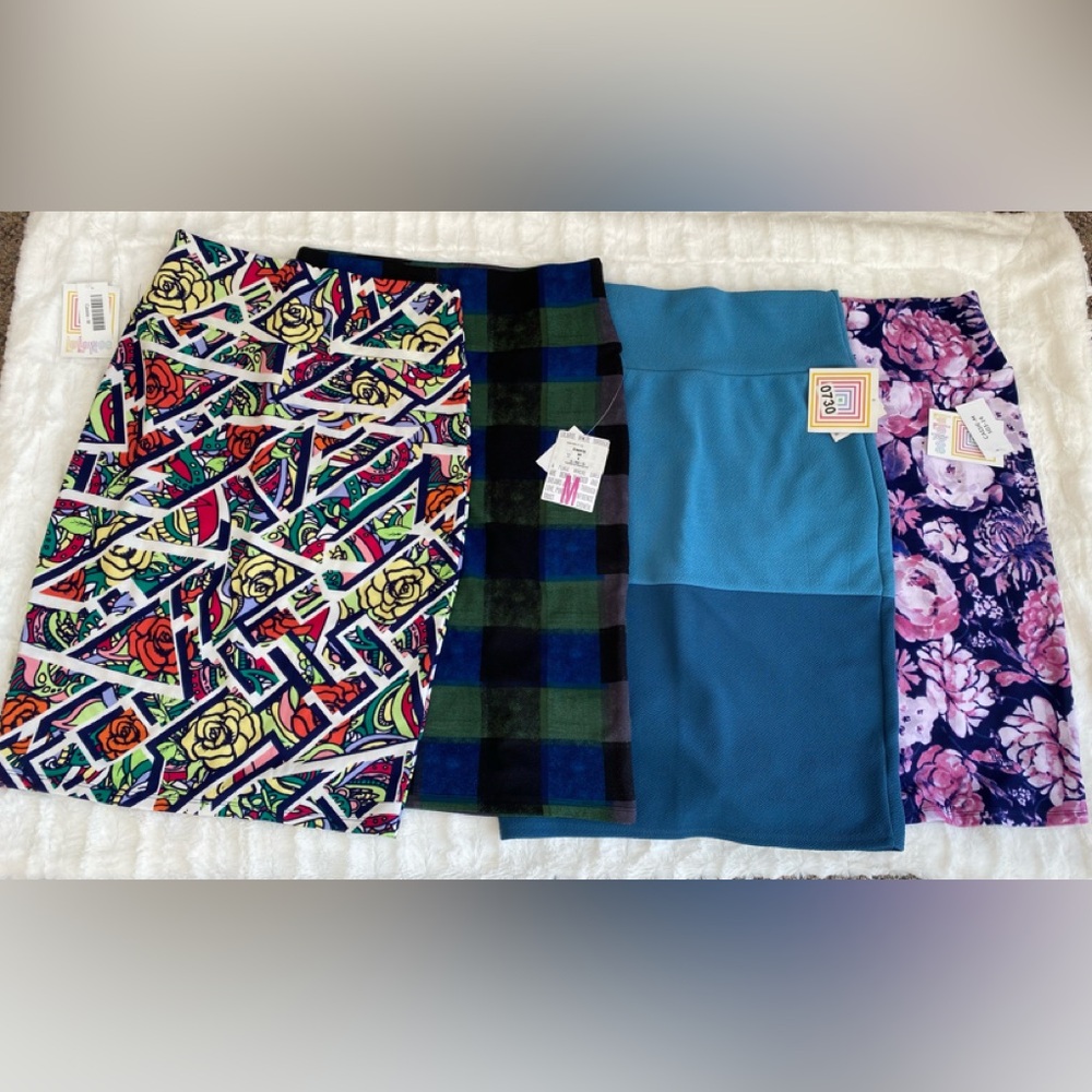 Bundle of LuLaRoe Cassie skirts. 4 total. New with tags from my own closet